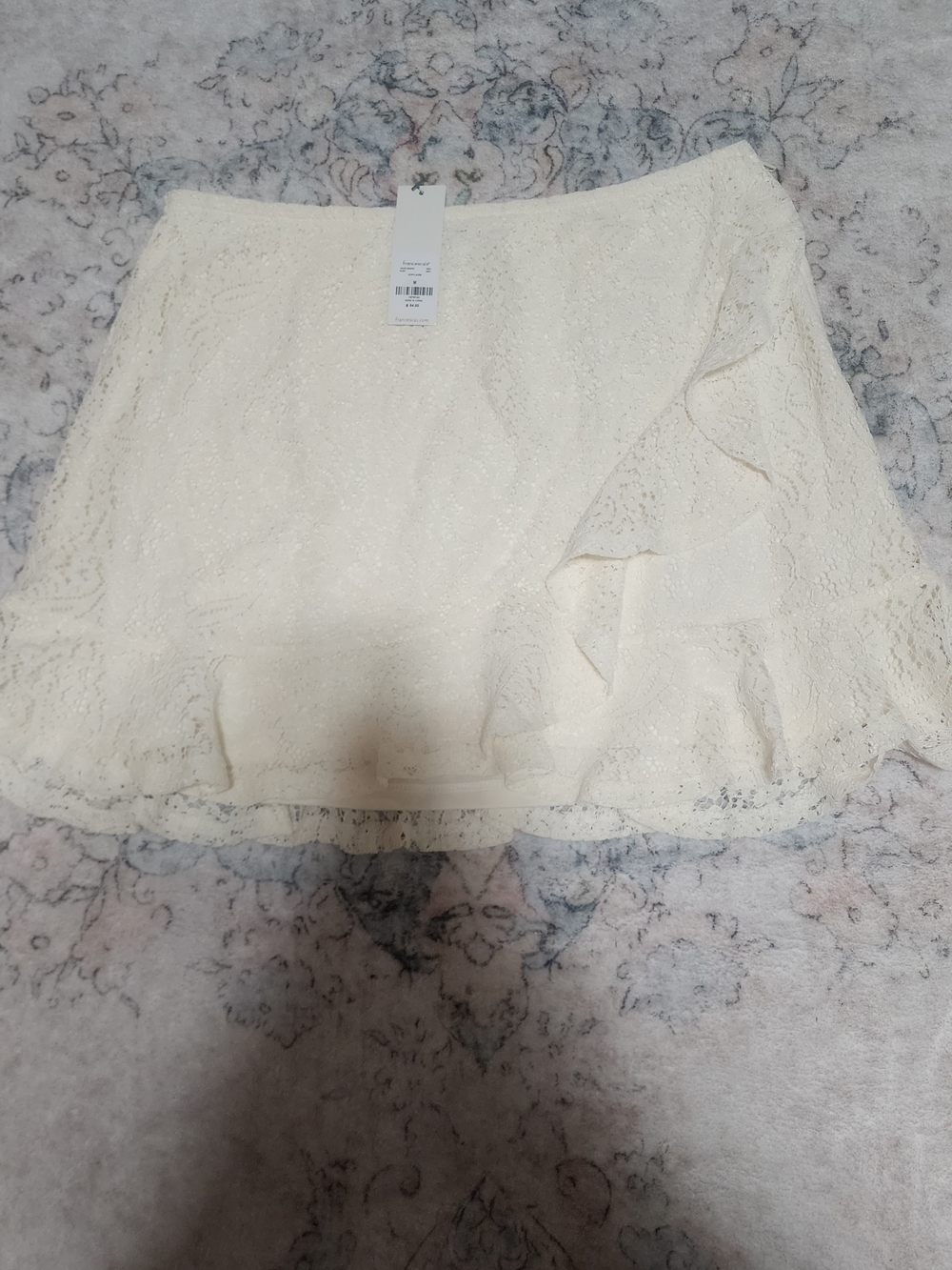 Francesca's Collections Jamie Lace Ruffle Mini Skirt - Picture 3 of 4